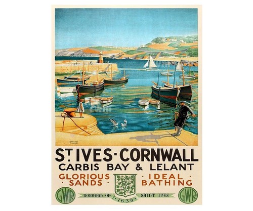 Gwr ives cornwall - , retro