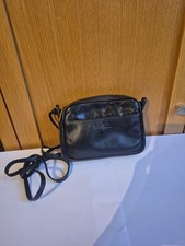 Vtg SUZY SMITH BLACK LEATHER
