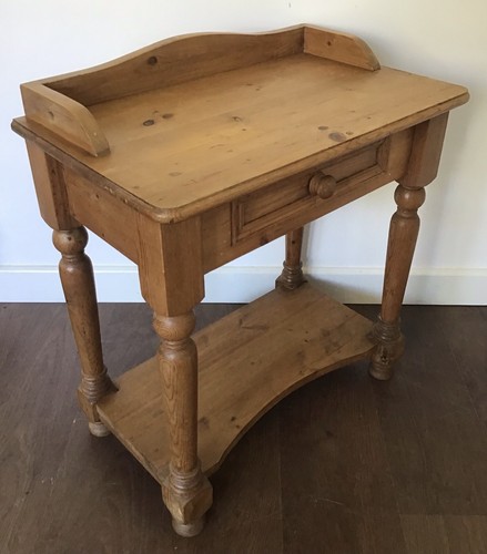 Vintage solid pine bedside - vintage,,