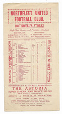 1932/33 Kent League Division 1 - NORTHFLEET UNITED v. ERITH & BELVEDERE