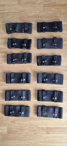 1950s fire brigade axe pouches - fire,