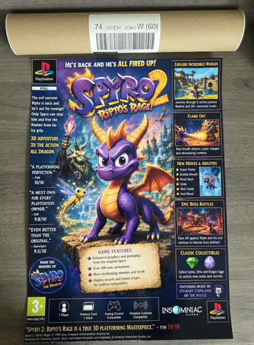 Spyro ripto rage ps1 - ripto's,