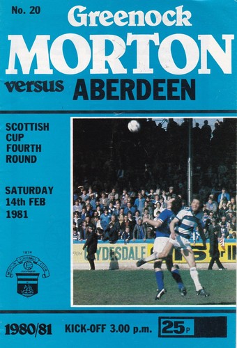 Greenock morton aberdeen - greenock, v