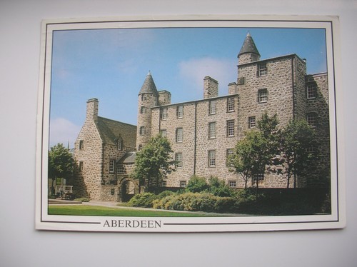 Aberdeen postcard provost - postcard,