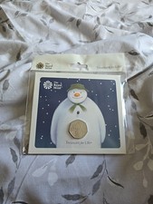 2019 The Snowman BUNC 50p Coin