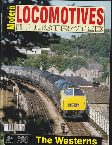 Modern locomotives illustrated - locomotives,
