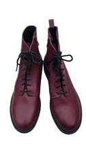 Clarks Oxblood Leather Ankle