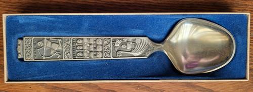 Vintage konge tinn - vintage, norwegian