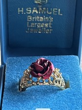 Rose Ring Pretty Dress Ring In Original H Samuel Box