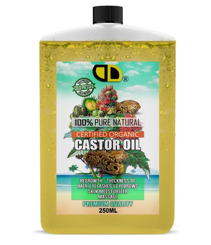 100 pure organic castor - pure,