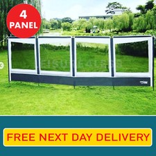Camptech Carnival Lux 4 Panel Window Windbreak 460cm