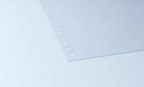 Holes pvc clear covers - clear,