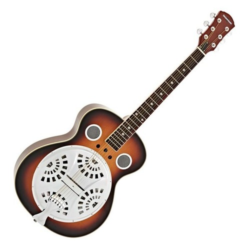 Round neck resonator guitar - neck,
