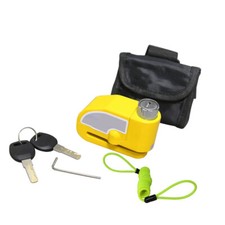 UKCA & CE Approved Motorcycle Brake Alarm Disc Lock Motorbike SECURITY DISC LOCK