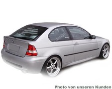 Car Spoiler E46 Compatible With BMW 3 Series, Compact Diffuser Bumper Lip Trunk