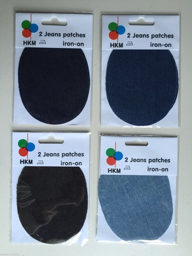 Hkm denim jean patches 2 - hkm, x