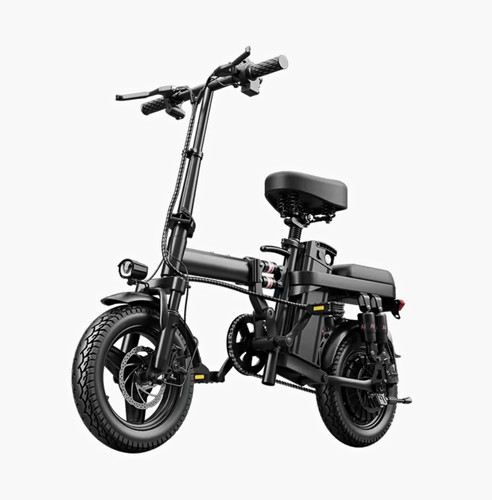 Black foldable seated electric - foldable,