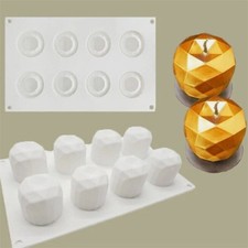 8X Apple Silicone Mold Mousse