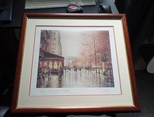 Large Oil Painting Parisian