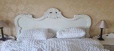 French Style Superking Wooden Headboard