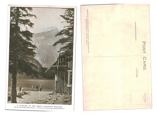 Postcard canadian rockies - -,