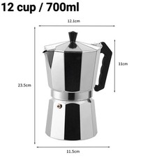 12 Cup Stovetop Espresso Maker