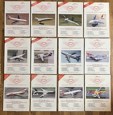 Lot of 12 Collectors Aircraft