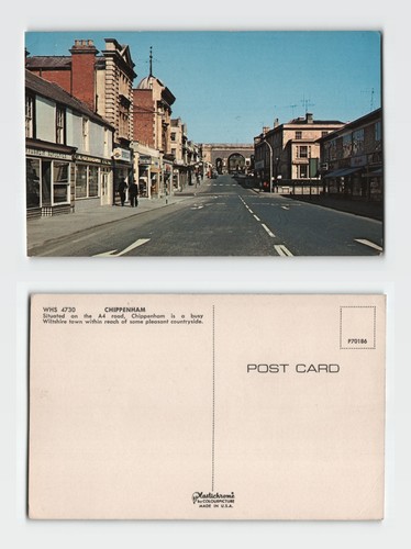 Postcard chippenham high - -,