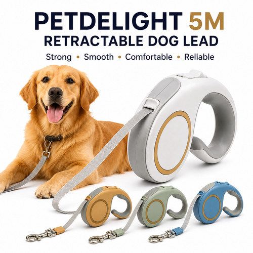 Retractable dog lead - retractable,