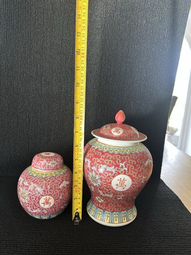 Chinese handpainted red - chinese,