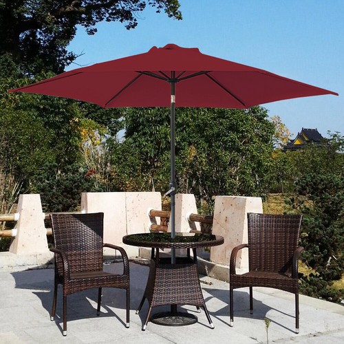 Round garden parasol - round,