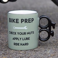Bike prep mug - coffee, cup