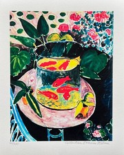 Henri Matisse GOLDFISH Estate
