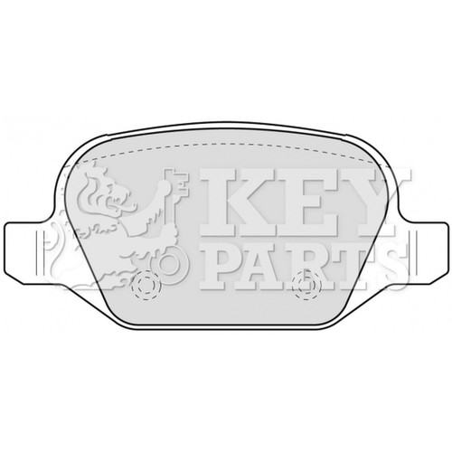 Brake pads set - set, for