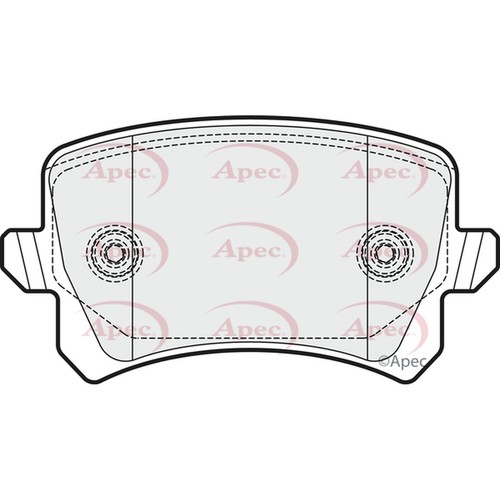 Brake pads set for seat - brake,