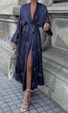 ZARA Beaded Kimono Satin