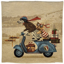 BLUE SCOOTER DOG RACERS 18"