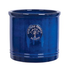 Blue heritage cylinder - heritage, garden
