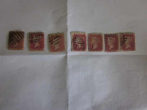 Vintage red penny - red,