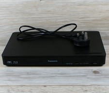 Panasonic DMP-BDT180 Smart Blu-Ray Player 4K Upscaling Black No Remote Working