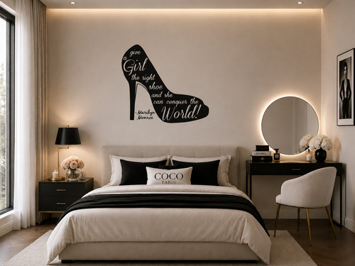 Marilyn monroe shoe - monroe, conquer