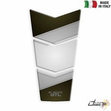 Adhesive Fuel Tank Cover Resin Silver Green For BMW K 1600 GTL 2010-2018