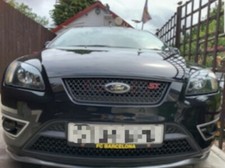 FOCUS MK2 ST PRE FACELIFT  TRANSPARENT MEDIUM SMOKE ACRYLIC FOGLIGHT PROTECTORS