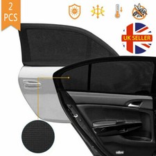 2x Universal Car Sun Mesh Blind Rear Window UV Protector Sun Shade For Baby Kids