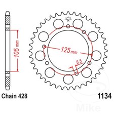 Rear Sprocket 54 T 428 P