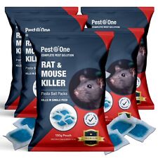 Pro Rat Mouse Mice Rodent PASTA BAIT Rodent Fast Single Feed Kill Poison