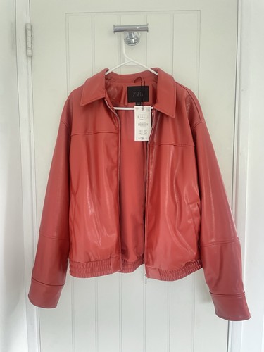 Zara womens brand new leather - zara,