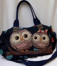 WOMENS OWL HANDBAG WITH