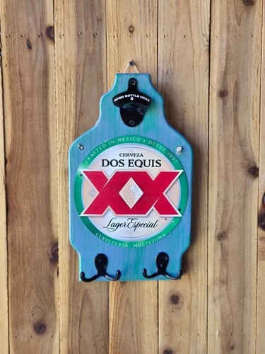 Dos equis beer wall - equis, mount