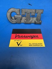 GENUINE VW GOLF MK2 GTI 8v FRONT 5 SLAT GRILL GRILLE BADGE LATE 88-92 90 SPEC